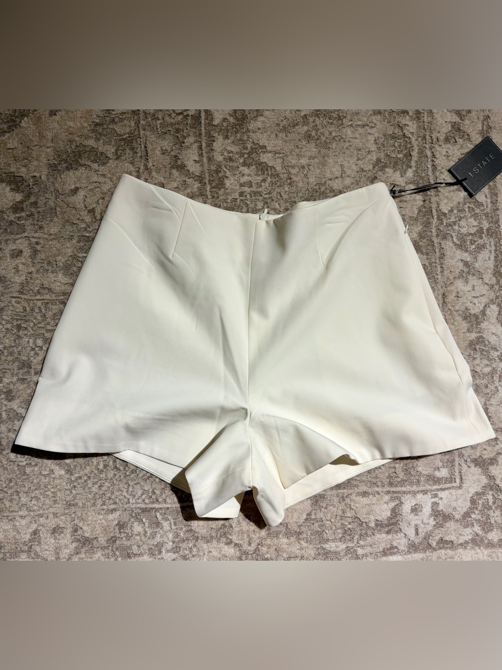 Cream Colored State Shorts- NWT